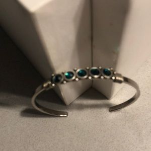 Luca and Dani cuff birthstone bracelet